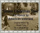 Honor Veterans  Green Christmas Tree